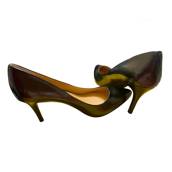 💚💚🌼NEW NO BOX INC UPPER LEATHER HEELS - Picture 3 of 6